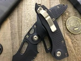 Microtech/Borka Blades Stitch Auto Bronze Accents DLC Apocalyptic Serrated M390 169-3DLC