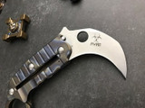 Steve Ryan Karambit Folder Flame Anodized