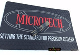 MICROTECH UTX-70 TAN CAMO OTF D/E BLACK SERRATED 147-3TC