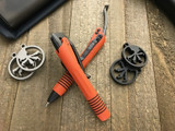 Microtech Siphon II Orange DLC Stainless Pen 401-SSDOR