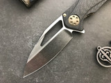Marfione Custom Matrix R CF/ Flame Titanium Stonewash M390