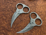Jonathan McNees Custom Retainer Push Dagger 3.5" CPM 154