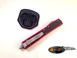 MICROTECH MAKORA II TAN CARBON FIBER BLACK COMBO TACTICAL 106-2TAT