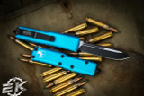 Microtech UTX-85 Turquoise OTF Knife 3" S/E 231-1TQ