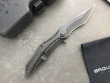 Brous Blades Razorback Titanium 3" Acid Wash D2