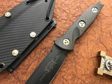 Microtech Socom Alpha CF Tanto Black DLC 114-1DLC