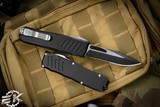  Guardian Tactical RECON-035 OTF Two Tone Black Serrated S/E 3.3" 93212