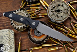 Microtech Socom Alpha G10 S/E 5" Apocalyptic Stonewash 113-10AP
