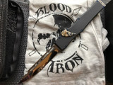 Microtech Marfione HALO V Tiger Coral Inlay SE High Polish M390