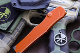 Microtech Halo 6 VI Orange Distressed OTF Hellhound Apocalyptic 519-10DOR