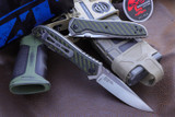 Zero Tolerance 0640 Emerson Folding Knife Carbon Fiber/Titanium 3.75\" 20CV Satin ZT 0640