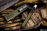 Guardian Tactical RECON-035 OTF Automatic Knife OD Green 3.3\" Black Drop Point 98111