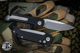 Microtech LUDT Automatic Folding Knife Black 3.4\" Stonewash Apocalyptic 135-10AP