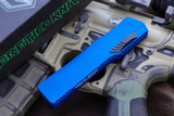 Heretic Knives Cleric Blue OTF Bayonet DLC