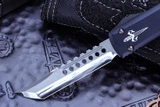 Microtech Custom/Marfione Ultratech OTF Copper Ringed Mirror Polish Hellhound