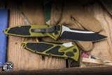 Microtech Socom Elite Green Auto Serrated 160A-2OD