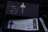Microtech Custom/Marfione: UT-10 CF Inlay Dagger High Polish Blade