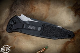 Microtech Socom Elite Automatic Folding Knife 4" Tanto Black Serrated 161A-2T