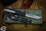 Microtech Ultratech Hellhound OTF Automatic Knife Black 3.4\" Stonewash 119-10S