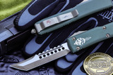 Microtech Ultratech OD Green Hellhound Bronze Apocalyptic 119-13APOD