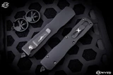 Microtech Dirac Delta OTF Automatic Knife 3.75" Damascus Dagger 227-16S