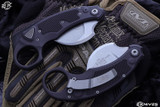 Microtech/Bastinelli ICONIC Automatic Folding Karambit Stonewash 168-10