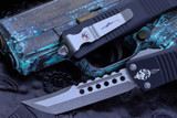 Microtech Troodon OTF Automatic 3" Hellhound Apocalyptic Stonewash 619-10APS
