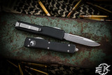 Microtech UTX-70 Cali Legal OTF Automatic S/E Drop Point Stonewash 148-10CA