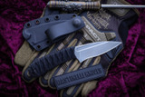 Bastinelli Creations Knives Custom "Sin" 3.25" Hand Satin