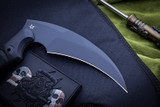 Bastinelli Knives ReaperTAC Tomahawk Fixed Blade (6.7" Black Cerakote)
