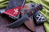 Borka Blades SBK Red Stingray, Black Tsuka Wrap, 5.25" DLC USN GXI