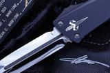 Marfione Custom Combat Troodon OTF CF Inlay 3.8" D/E Mirror Polish