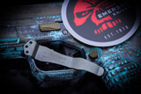 Steel Flame/Emerson Royal Bronze "Bad Intent" Skull Pocket Clip