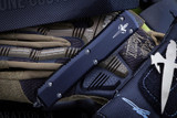 Marfione Custom Ultratech OTF  3.4" Chisel Grind Tanto DLC TT Stonewash