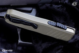 Guardian Tactical RECON-035 Desert Tan OTF Automatic D/E 3.45" Dagger Black 97131