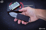 Microtech Exocet Money Clip OTF Knife Cali Legal (1.9" Stonewash Serrated) 157-11