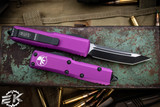 Microtech UTX-85 OTF Automatic Knife Violet 3.1" Tanto Black 233-1VI 
