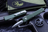 Microtech UTX-70 OD Green Cali Legal OTF D/E Dagger 1.9" Satin CA147-4OD