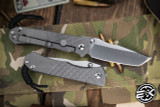 Chris Reeve Knives Umnumzaan Folding Knife Titanium 3.6" MagnaCut Tanto UMN-1002