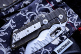 A2D Attn2Detail Mercantile Mark 1 "Medium Folder" Titanium "Caveman" Finish 3" Compound Satin #13