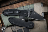 Spyderco Para 3 Folding Knife Black G10 3" CPM-S45VN Black C223GPBK
