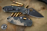 Spyderco Para 3 Knife Camo G10 3" Black C223GPCMOBK