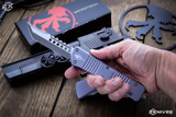 Microtech Combat Troodon Gray OTF Automatic 3.8" Hellhound Tanto Apocalyptic 219-10APGYS