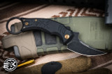 Bastinelli Knives/Doug Marcaida Mako Folder Black/Bronze Accents 2.6" Black Stonewash