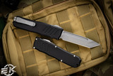 Guardian Tactical RECON-035 Black OTF Automatic 3.3" Stonewash Tanto 93521