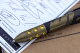 Blackside Customs Pen Brass Multicam Titanium Clip