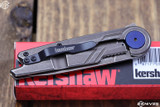 Kershaw Parsec Frame Lock Knife Brown PVD Stainless Steel 3" Brown SW 2035