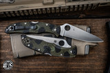 Spyderco Endura® 4 Frn Zome Lightweight Green C10ZFGR
