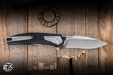 Kershaw Tremolo Assisted Flipper Knife Black/Silver GFN 3.1" 4Cr14 Clip Point Stonewash 1390