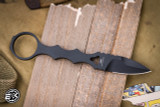 Benchmade Mini SOCP Fixed Blade Knife 2.2" 440C Spearpoint Black w/ Sheath 177BK
